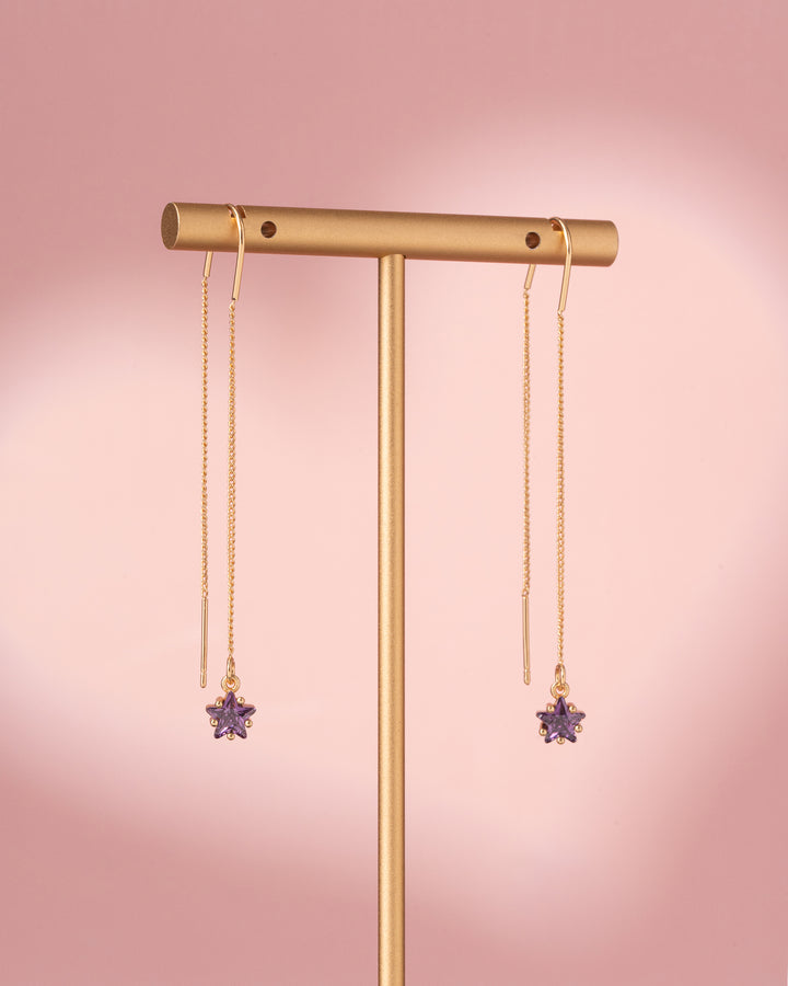 Heliene Threader Earrings