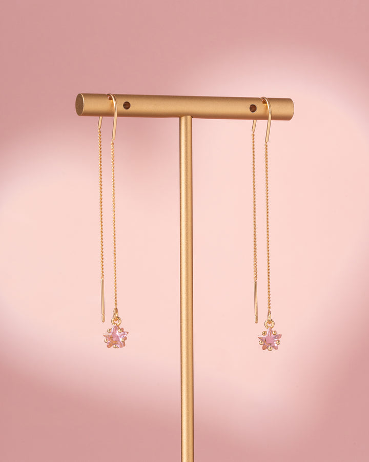 Heliene Threader Earrings