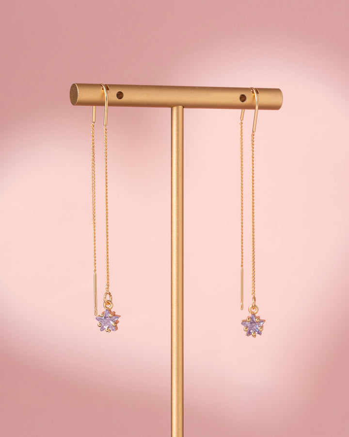 Heliene Threader Earrings