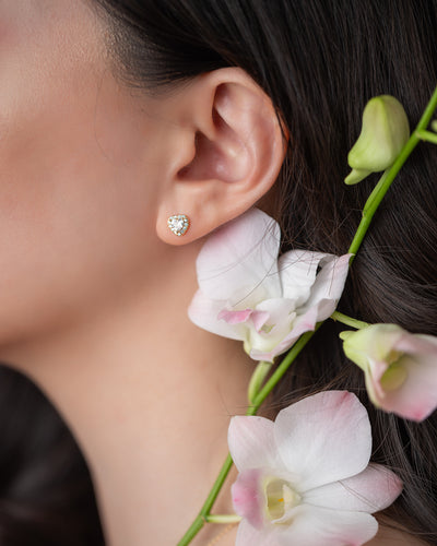 Lovette Stud Earrings - With Velvet Jewellery Box