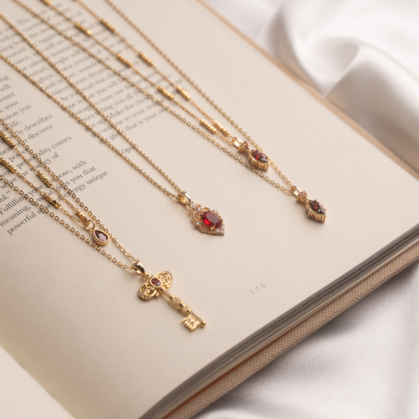 Cerise Layered Necklace