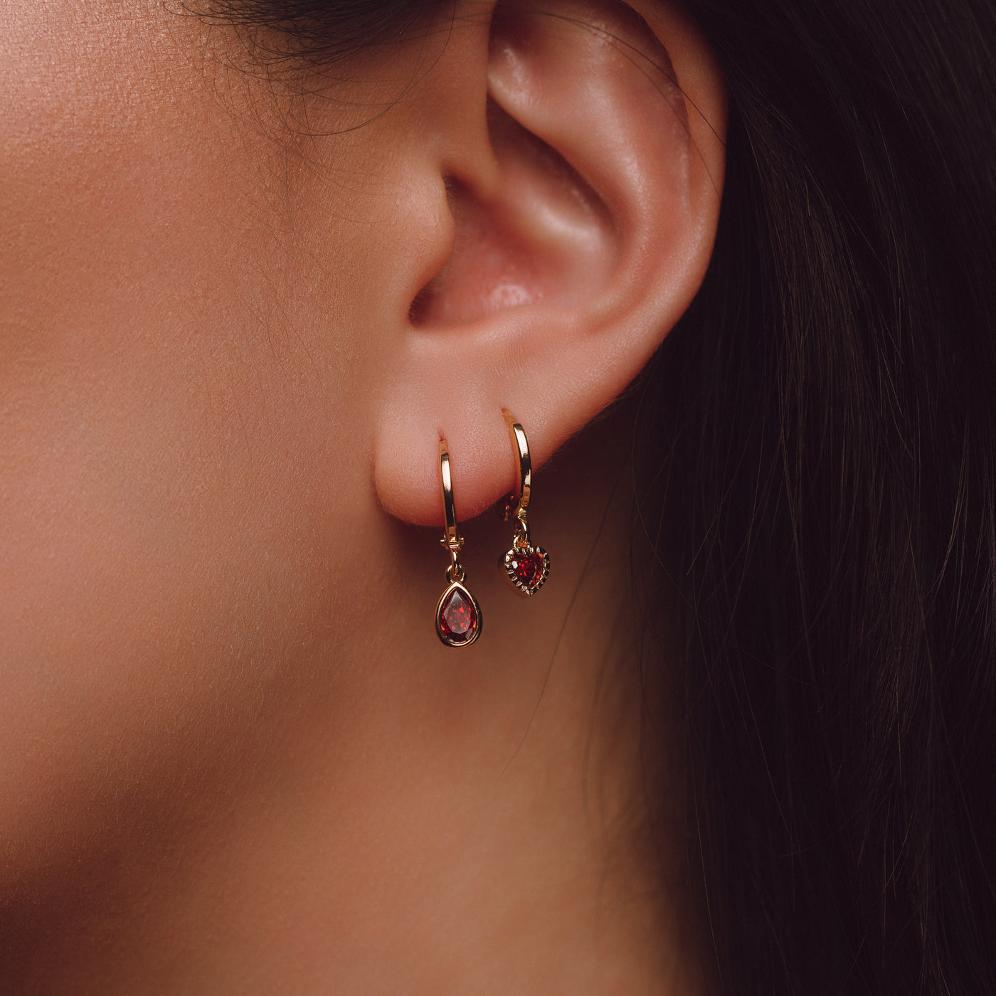Valentina Huggie Earrings